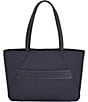Color:Blue - Image 2 - Victoria Signature Tote Bag