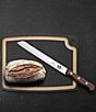 Color:Brown - Image 2 - Wood Bread Knife- 8#double;