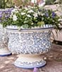 VIETRI Scorrimento Blu Collection Large Planter - Image 2