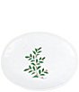 VIETRI Aria Holiday Oval Platter - Image 1