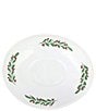 VIETRI Aria Holiday Shallow Oval Bowl - Image 1