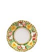 VIETRI Campagna Chicken Gallina Print Salad Plate, Color:Green - Image 1