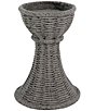VIETRI Casa Candle Stick Holder, Color:Grey - Image 1