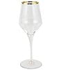 Color:Gold - Image 1 - Contessa Collection Gold or Platinum Wine Glass