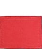 Color:Red - Image 1 - Cotone Linens Placemats with Double Stitching - Set of 4