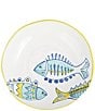 VIETRI Elba's Fish Collection Pasta Bowl - Image 2