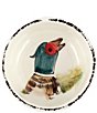 VIETRI Festive Fall Pheasant Condiment Bowl, Color:White - Image 1