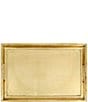 Color:Gold - Image 1 - Florentine Wooden Accessories Rectangular Tray