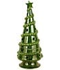 VIETRI Foresta Large Garland Tree Figurine, Color:Dark Green - Image 1