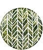 Color:Green - Image 1 - Foresta Primavera Geometric Serving Bowl