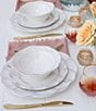 Color:White - Image 5 - Giorno Scallop Dinner Plate