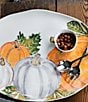 VIETRI Harvest Pumpkins Large Oval Platter - Image 3