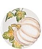 Color:Misc - Image 1 - Harvest Pumpkins Round Platter with Pumpkin