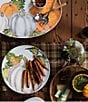 Color:Misc - Image 2 - Harvest Pumpkins Round Platter with Pumpkin