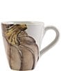 VIETRI Harvest Pumpkins White Medium Pumpkin Mug, Color:White - Image 1