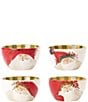 VIETRI Holiday Old St. Nicks Assorted Cereal Bowls, Color:Multi - Image 1