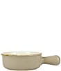 Color:Cappuccino - Image 1 - Vietri Italian Baker Small Round Baker with Large Handle