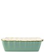 VIETRI Italian Bakers Small Rectangular Baking Dish, Color:Aqua - Image 1