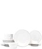 Color:White - Image 1 - Lastra Collection 16-Piece Dinnerware Set