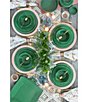 Color:Green - Image 2 - Lastra Green European 16-Piece Place Setting