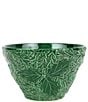 VIETRI Lastra Holiday Small Green Figural Deep Bowl - Image 1