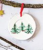 VIETRI Lastra Holiday Round Ornament - Image 2