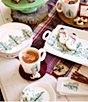 VIETRI Lastra Holiday Christmas Tree Salad Plate - Image 4