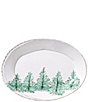 VIETRI Lastra Holiday Small Oval Platter - Image 1