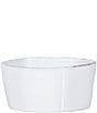 Color:White - Image 1 - Lastra Medium Serving Bowl