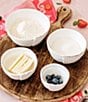 VIETRI Lastra White Assorted Prepping Bowls, Color:White - Image 2