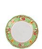 VIETRI Melamine Campagna Chicken Gallina Print Salad Plate, Color:Green - Image 1