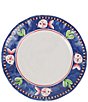 VIETRI Melamine Campagna Pesce Dinner Plate, Color:Blue - Image 1