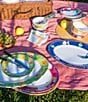 VIETRI Melamine Campagna Pesce Dinner Plate, Color:Blue - Image 2
