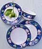 VIETRI Melamine Campagna Pesce Dinner Plate, Color:Blue - Image 3