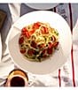 Color:White - Image 2 - Melamine Lastra White Pasta Bowl