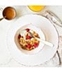 Color:White - Image 3 - Melamine Lastra White Stacking Cereal Bowl