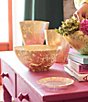 VIETRI Moon Glass Deep Decorative Bowl, Color:Gold - Image 2