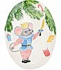 VIETRI Nutcrackers Mouse King Medium Oval Platter, Color:Multi - Image 1