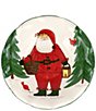VIETRI Old St. Nick Pedestal Fruit Bowl - Image 2