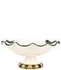VIETRI Old St. Nick Pedestal Fruit Bowl - Image 1