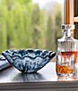 VIETRI Onda Collection Glass Gray Bowl - Image 3
