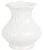 VIETRI Ondulata Short Vase, Color:White - Image 1