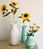 Color:White - Image 3 - Ondulata Tall Vase