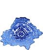 Color:Blue - Image 1 - Ostrica Glass Blue Large Decorative Platter
