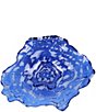 Color:Blue - Image 1 - Ostrica Glass Blue Small Decorative Plate