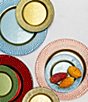 VIETRI Pelli Collection Glass Salad Plate - Image 3