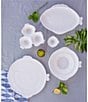 Color:White - Image 3 - Pesce Serena Small Oval Platter