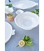 Color:White - Image 4 - Pesce Serena Small Oval Platter