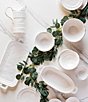 VIETRI Pietra Serena 16-Piece Place Setting, Color:White - Image 2
