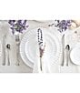 VIETRI Pietra Serena Collection White Dinner Plate, Color:White - Image 3